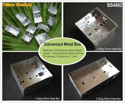 One Gang Electrical Housing Box