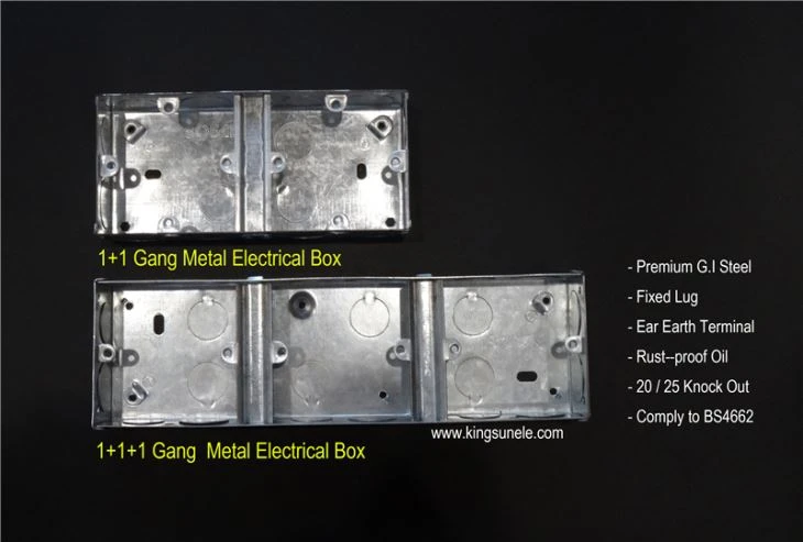 2 Gang Receptacle Box
