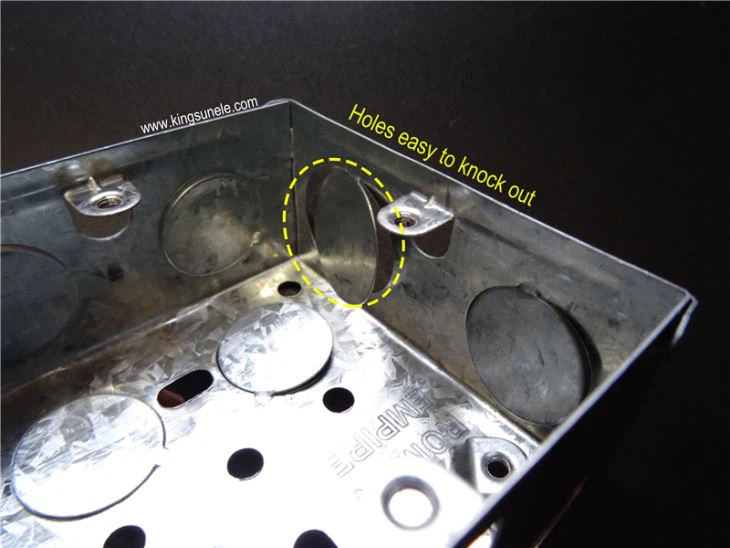 Shallow 1 Gang Electrical Box